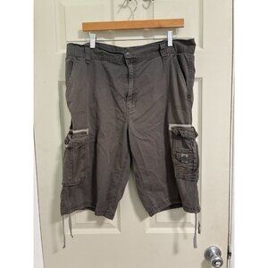 Mens Cargo Shorts Spc Size 38 Gray
